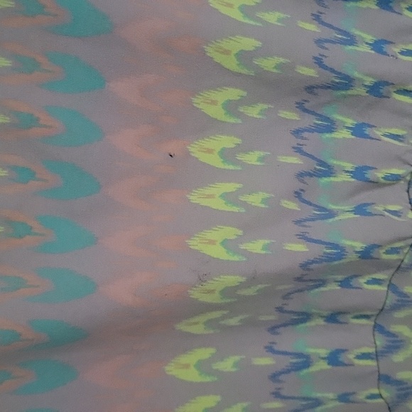 American Eagle neon accented tank, mini Dress - Picture 3 of 3